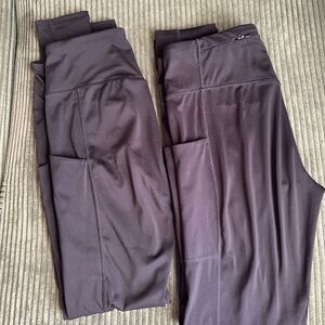 Black Motion 360+ Fabletics Leggings with Pockets